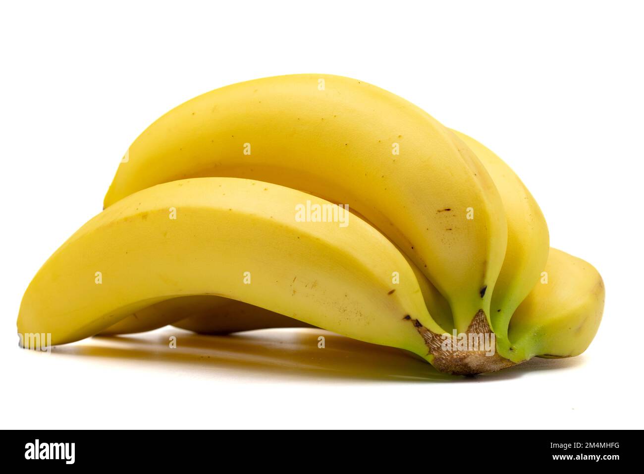 Banana isolated on a white background. Clipping Path. Full depth of ...