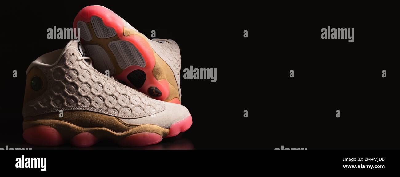 Nike basketball shoes hi-res stock photography and images - Alamy