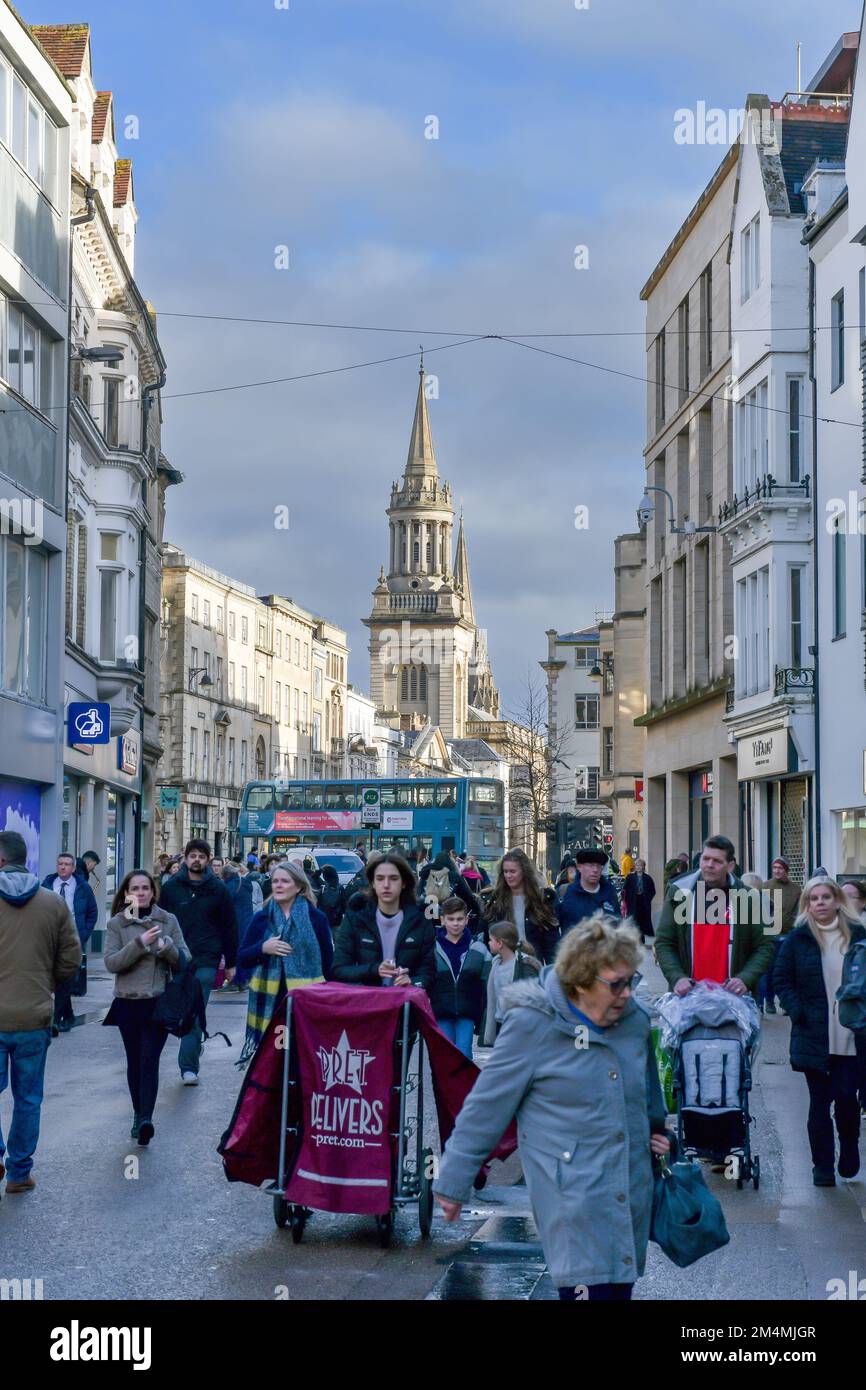 Urban Street Photography Oxford Stock Photo