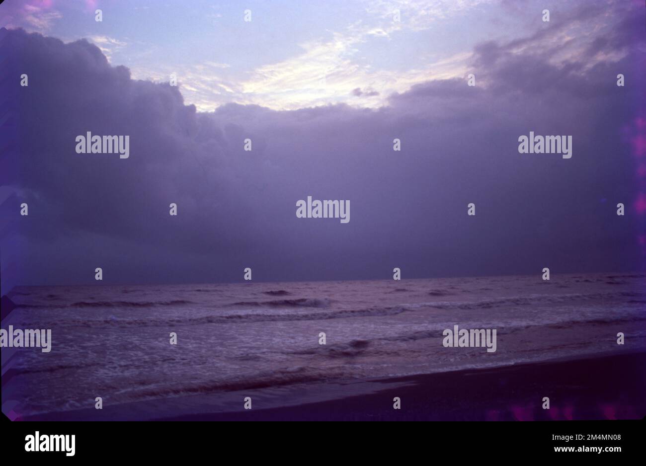 Skyline At Sea Beach of Tithal, Balsar, Gujrat, India Stock Photo - Alamy