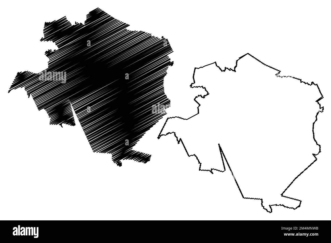 Map of matamoros mexico Black and White Stock Photos & Images Alamy