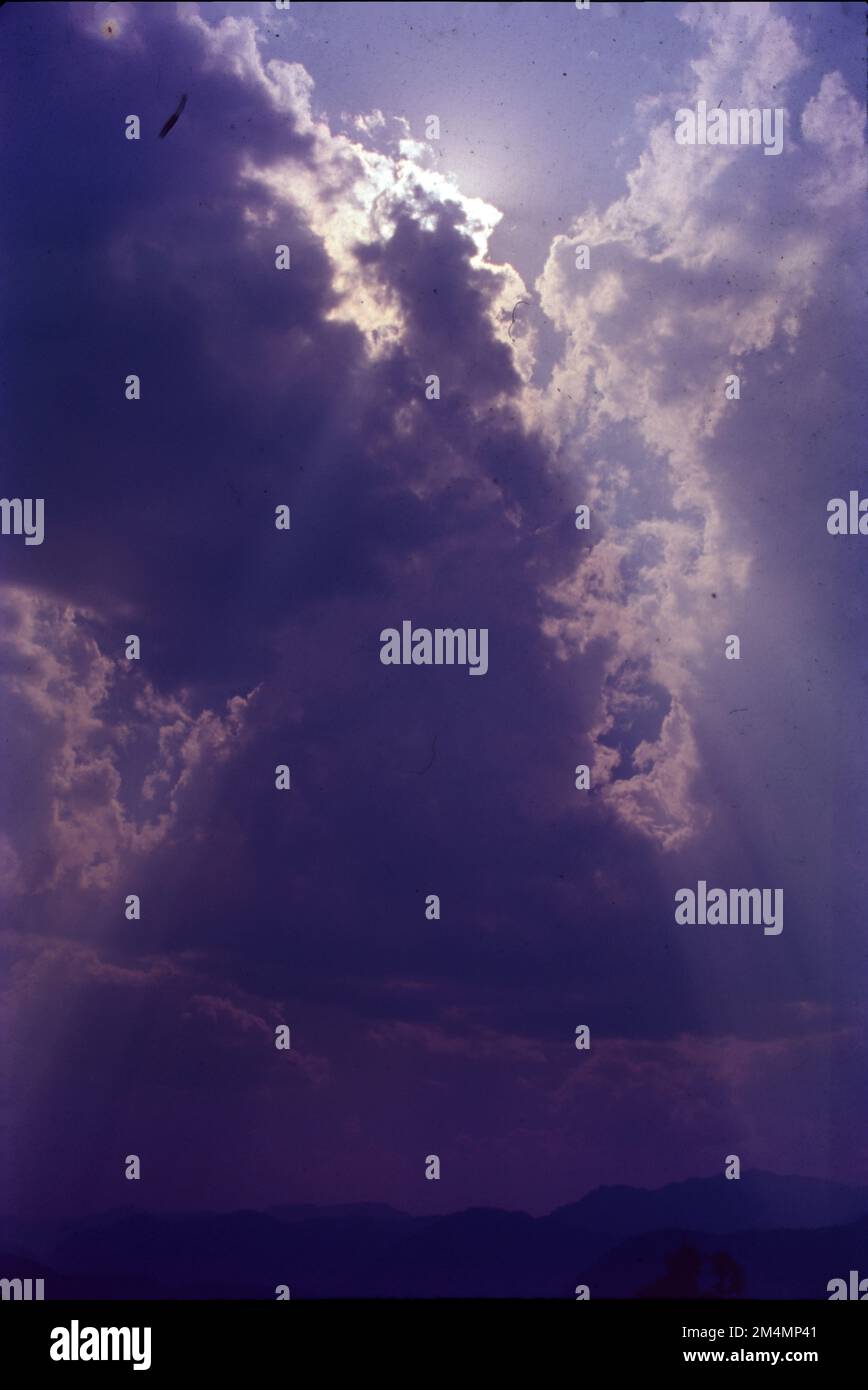 Sky and Sun Rays, Dhakoli, Punjab Stock Photo Alamy