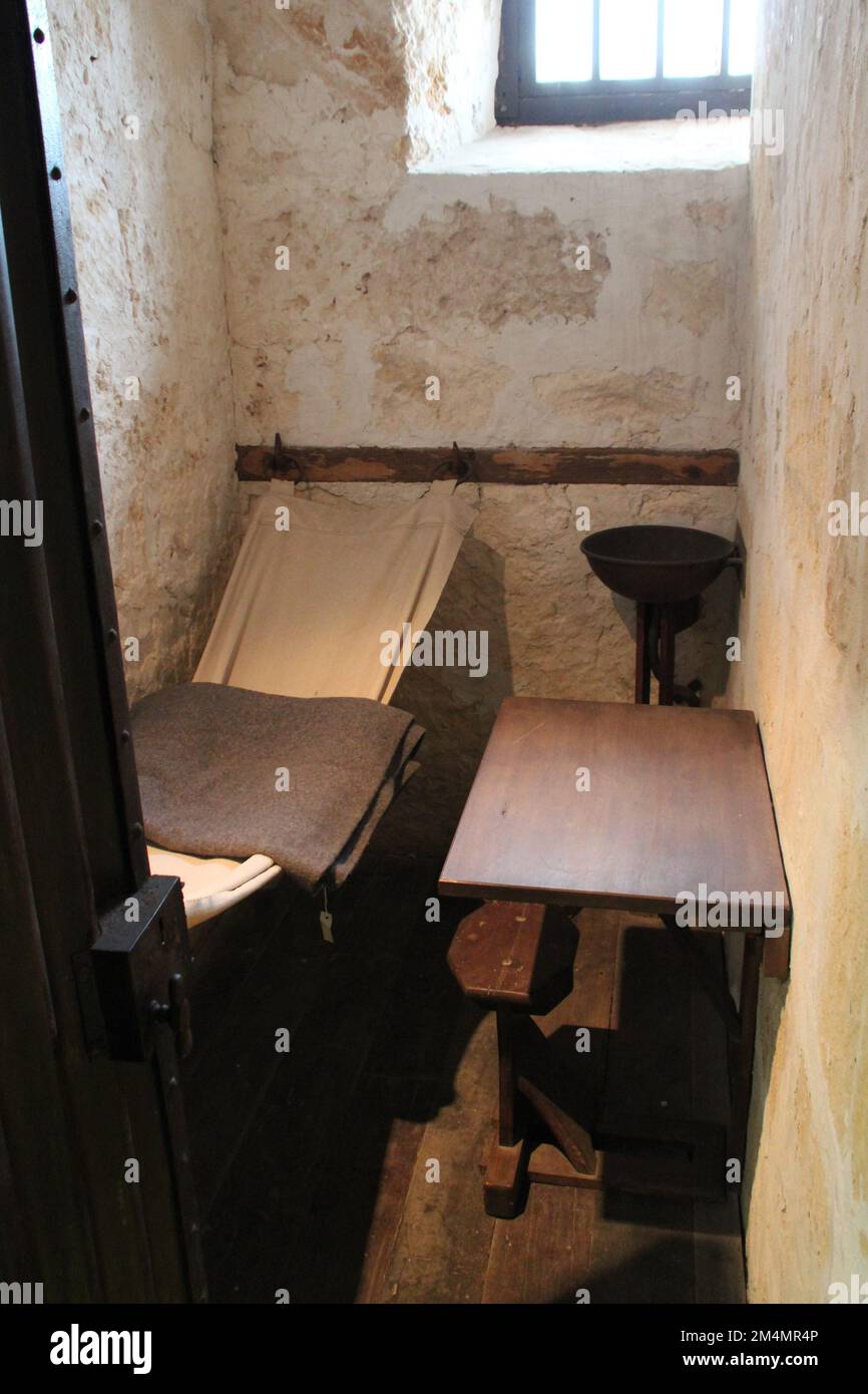 prison cell in fremantle (australia Stock Photo Alamy