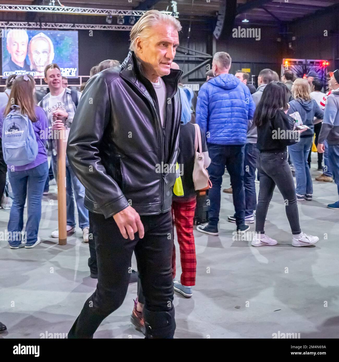 Dolph Lundgren - For the Love of Sci-Fi 2022 - Bowlers Exhibition Centre, Trafford Stock Photo
