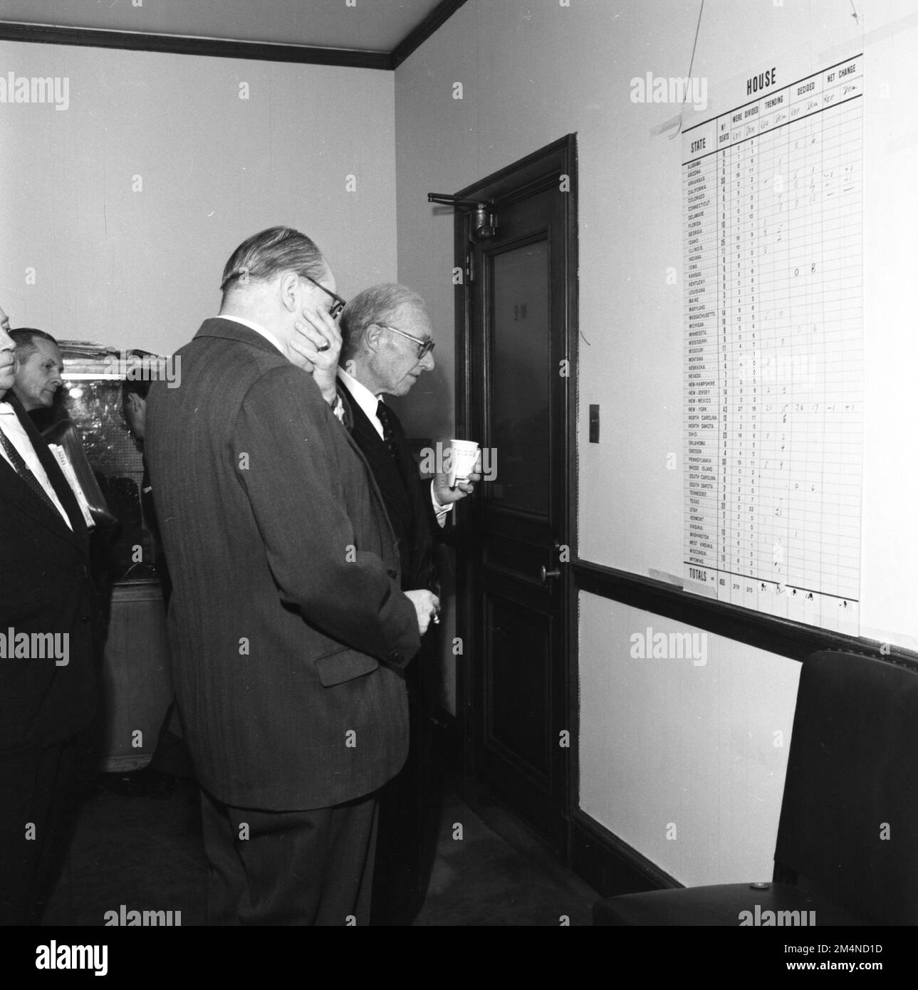 Election Results. Photographs of Marshall Plan Programs, Exhibits, and Personnel Stock Photo Alamy