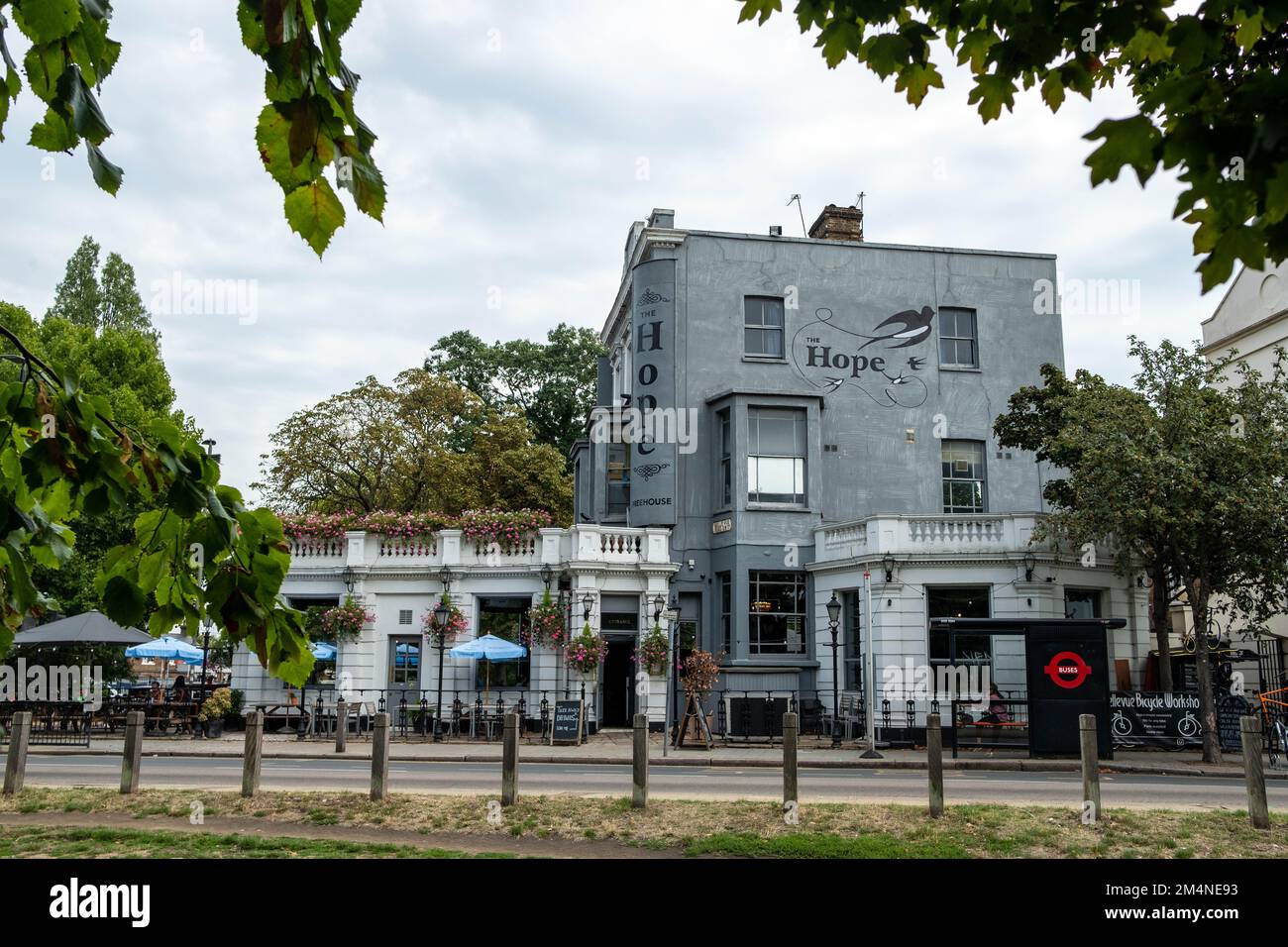 London September 2022 The Hope pub on Bellevue Road by Wandsworth