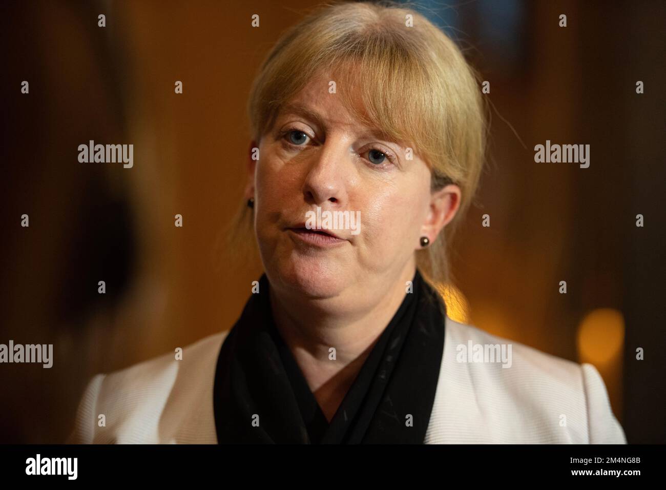 Edinburgh, Scotland, UK. 22nd Dec, 2022. PICTURED Shona Robison MSP