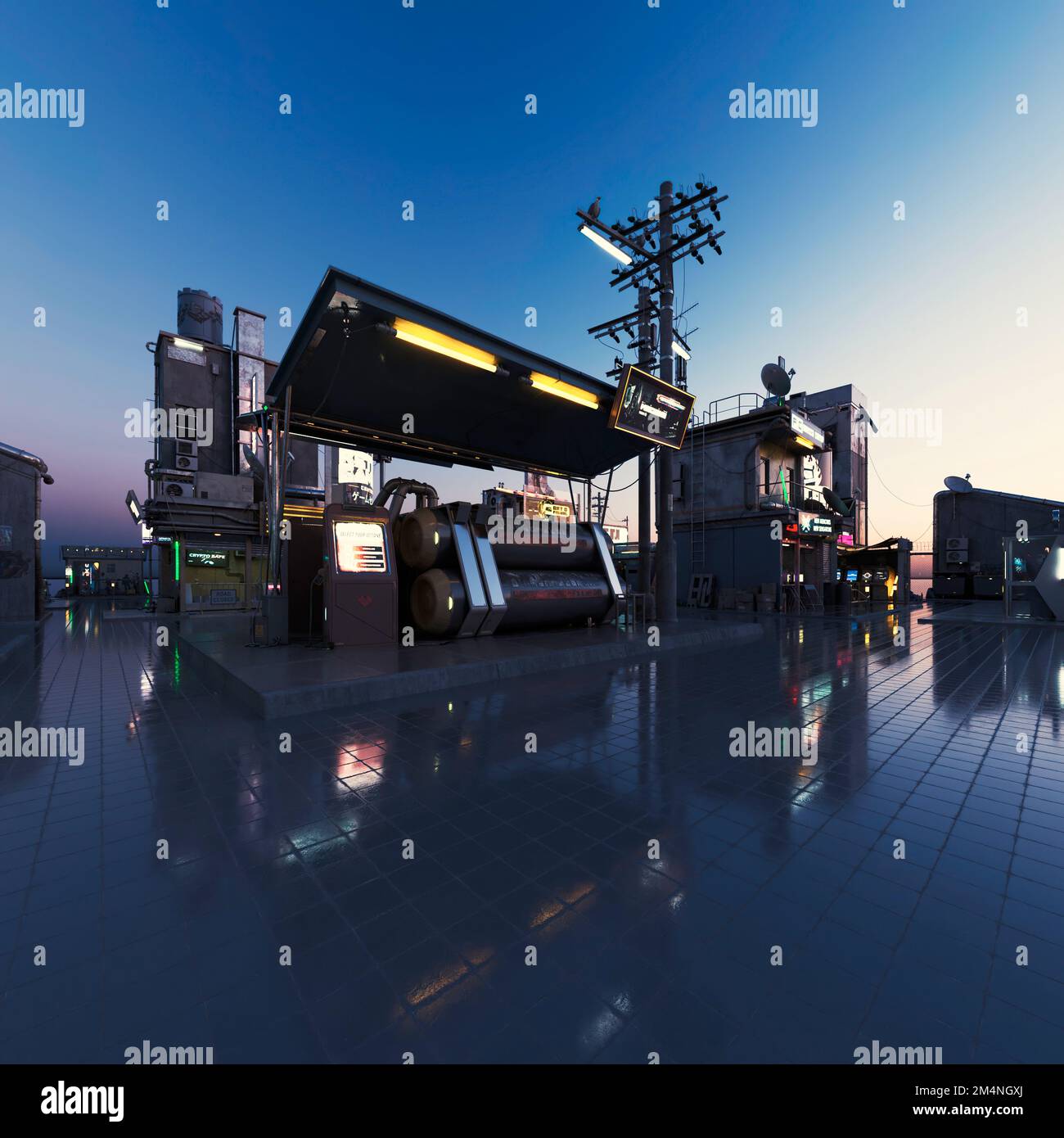 Stage rendering hi-res stock photography and images - Alamy