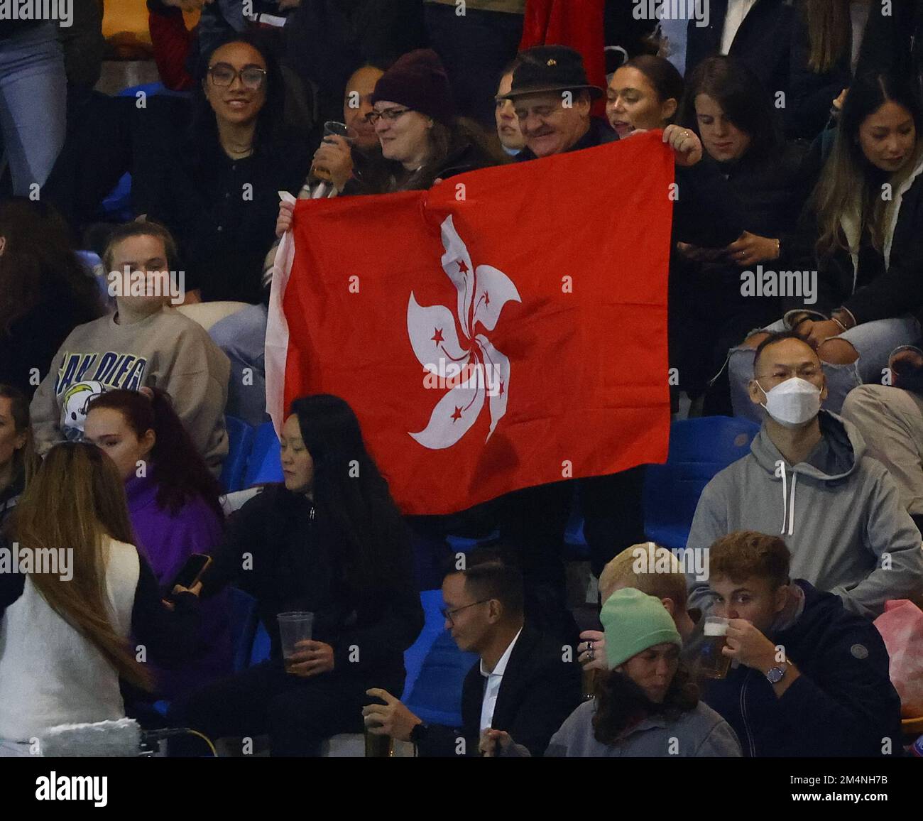 Rugby; Hong Kong v Kazakhstan, second Test. Hong Kong Football Club, 17DEC22 SCMP/ Dickson Lee Stock Photo