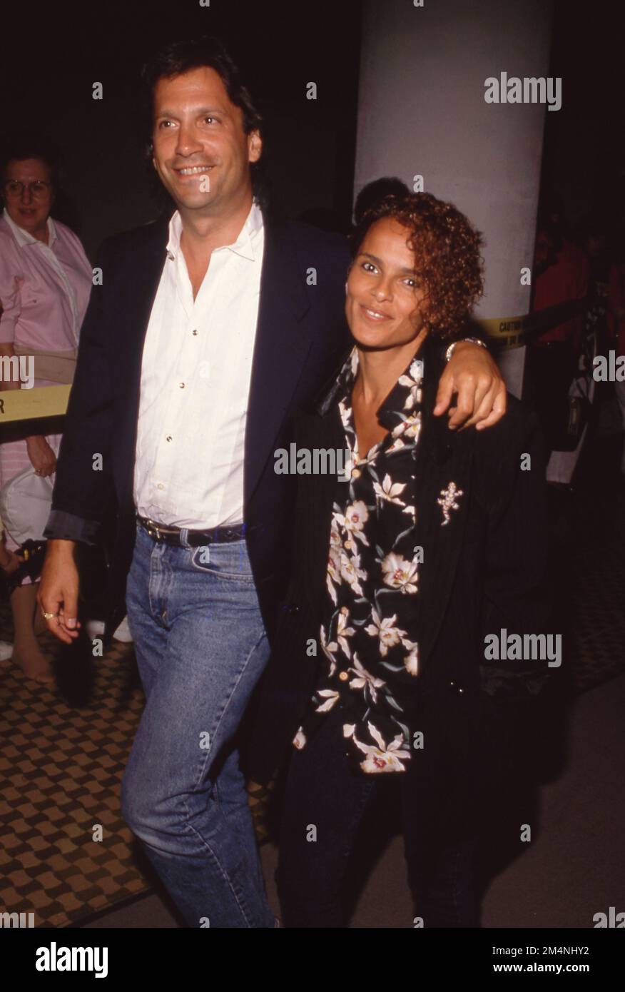 Shari Belafonte and Sam Behrens July 1989 Credit Ralph Dominguez