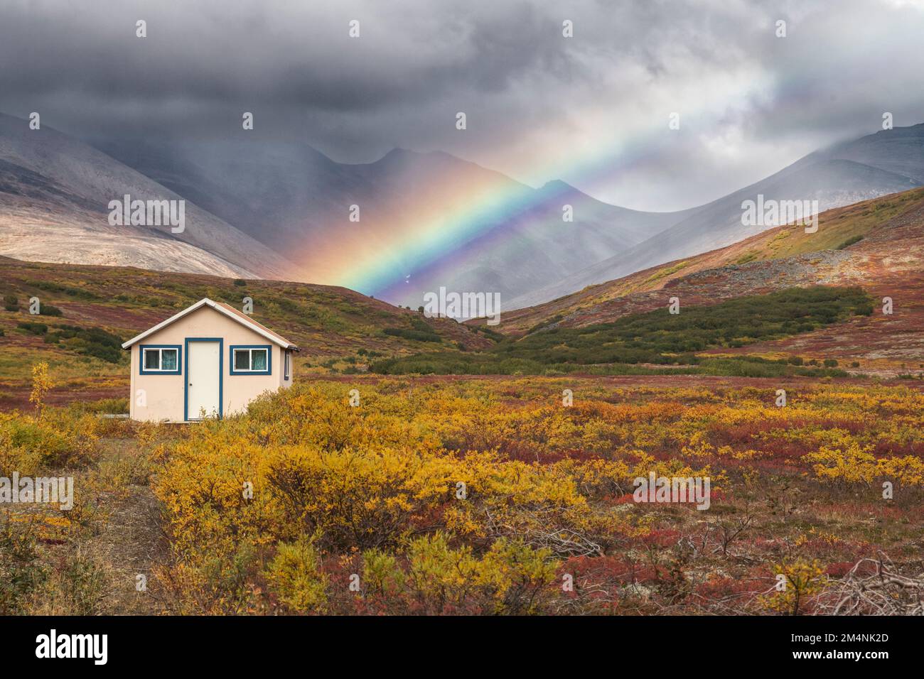 North America; United States; Alaska; Seward Peninsula; Tundra; Autumn