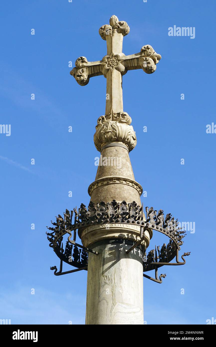 Colonna di San Zanobi, Column of Saint Zanobi, Firenze, Florence, Tuscany, Toscana, Italy, Europe Stock Photo