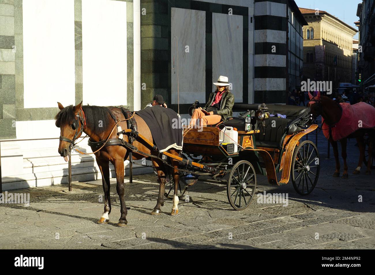 Horse drawn carriage florence hi-res stock photography and images - Alamy