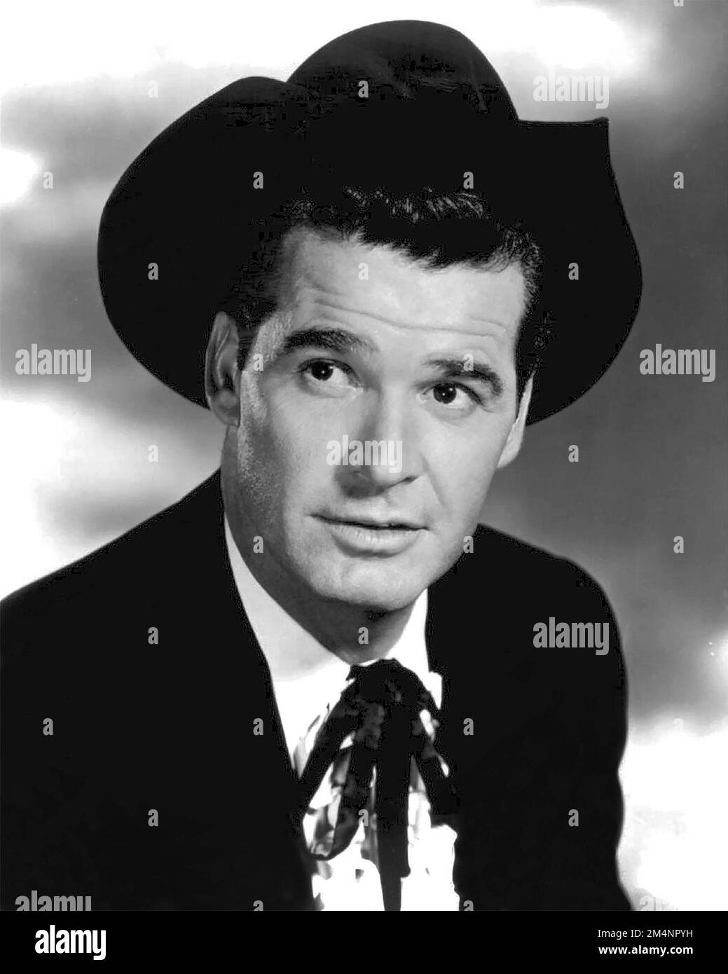 James Garner (b. James Scott Bumgarner;1928-2014), publicity still for Maverick, 1959 Stock Photo