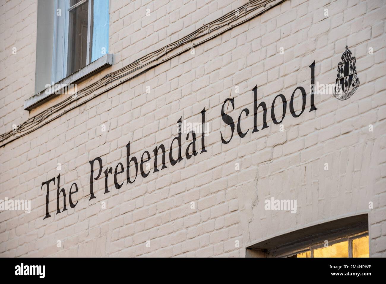 Chichester, December 15th 2022: The Prebendal School Stock Photo