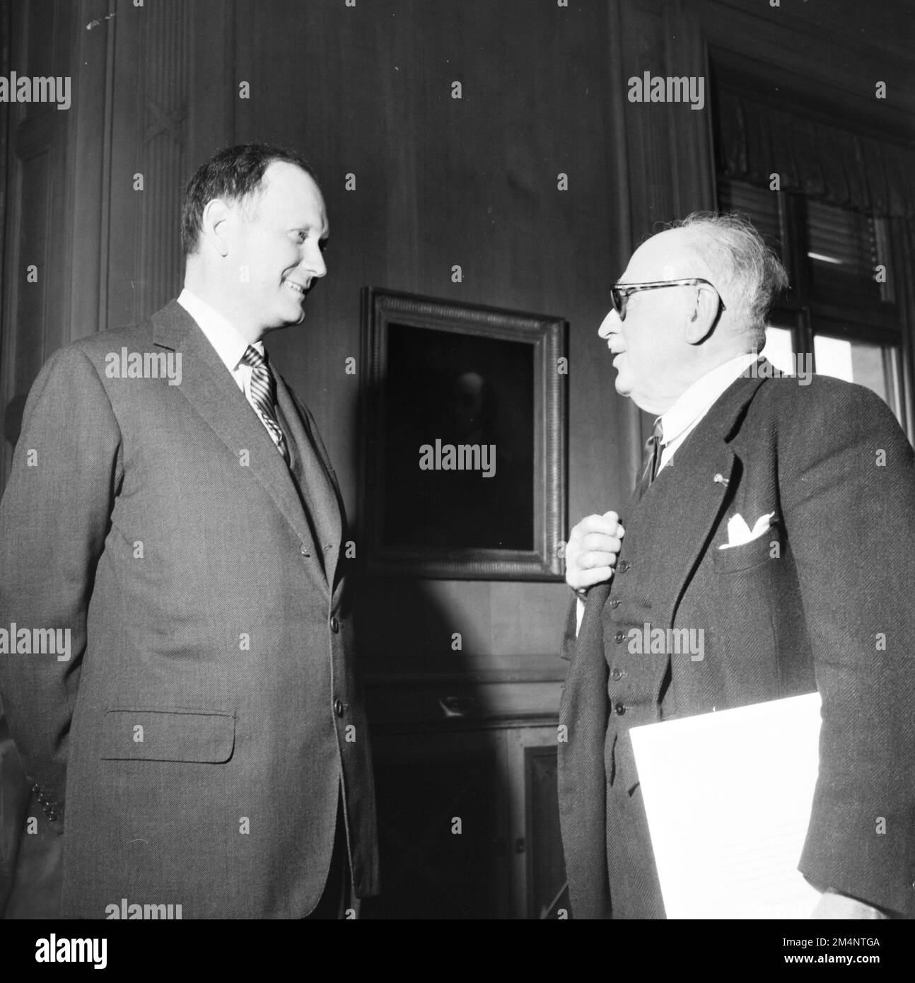 Dunoyer de Segonzac, Ambassador Dillon. Photographs of Marshall Plan ...