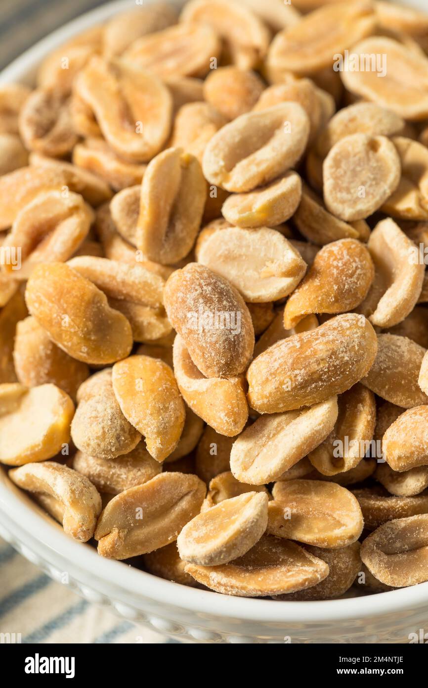 Dry Organic Roasted Peanuts Ready to Eat Stock Photo Alamy