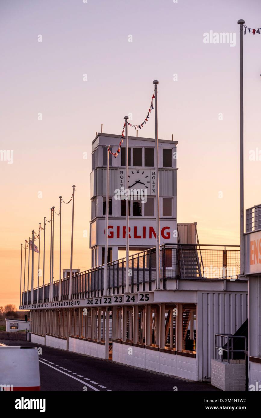 Control Tower For Racing Chichester, December 15th 2022: The Control Tower at Goodwood Motor ...