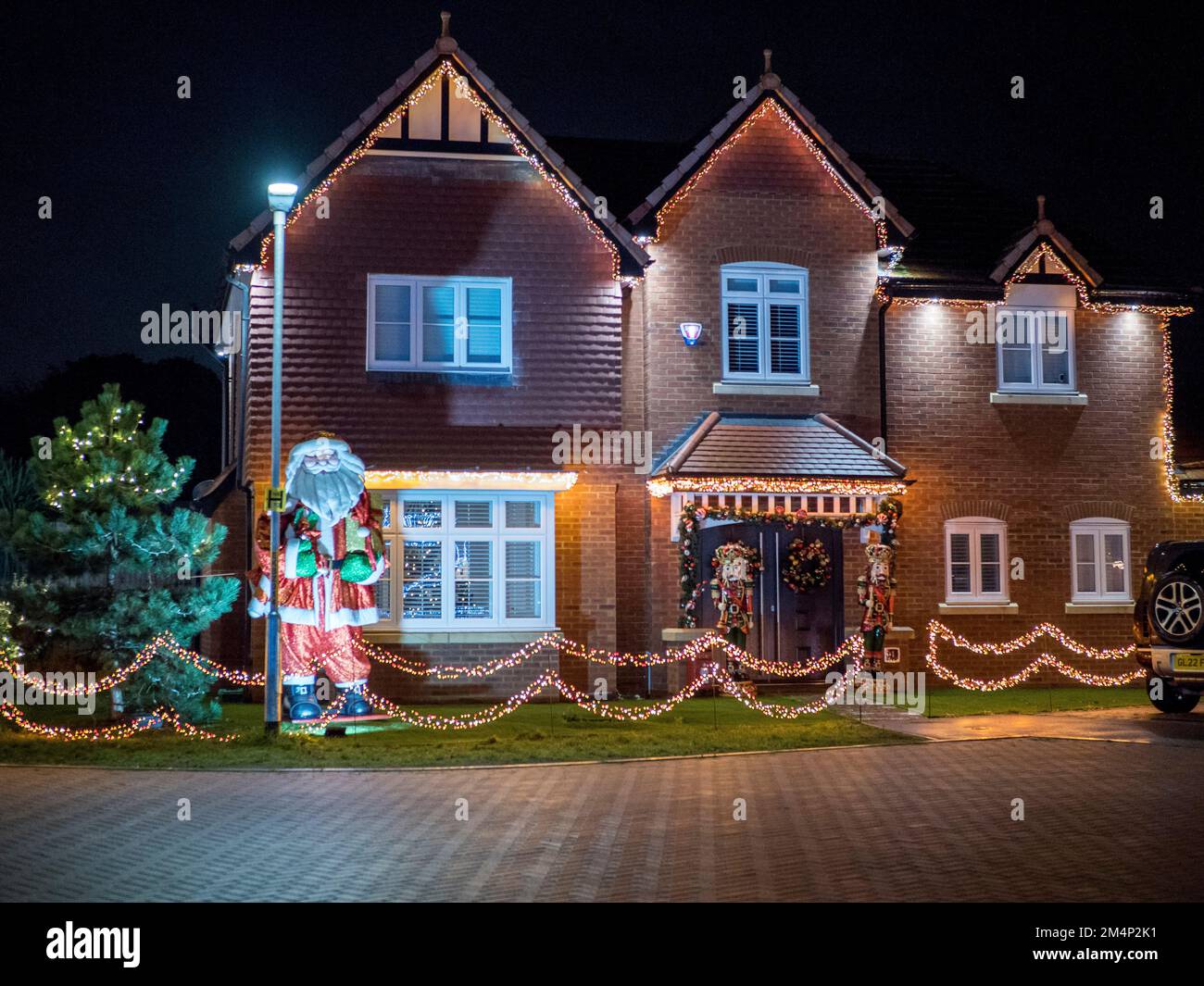 Eastchurch, Kent, UK. 22nd Dec, 2022. Kingsborough Manor estate in