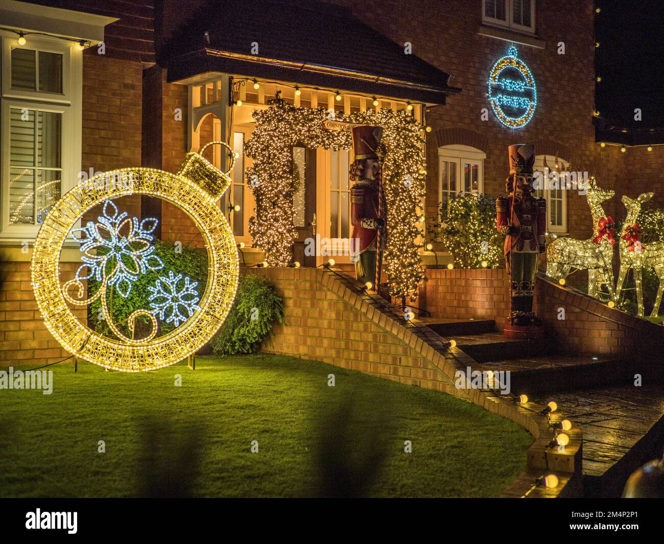 Eastchurch, Kent, UK. 22nd Dec, 2022. Kingsborough Manor estate in