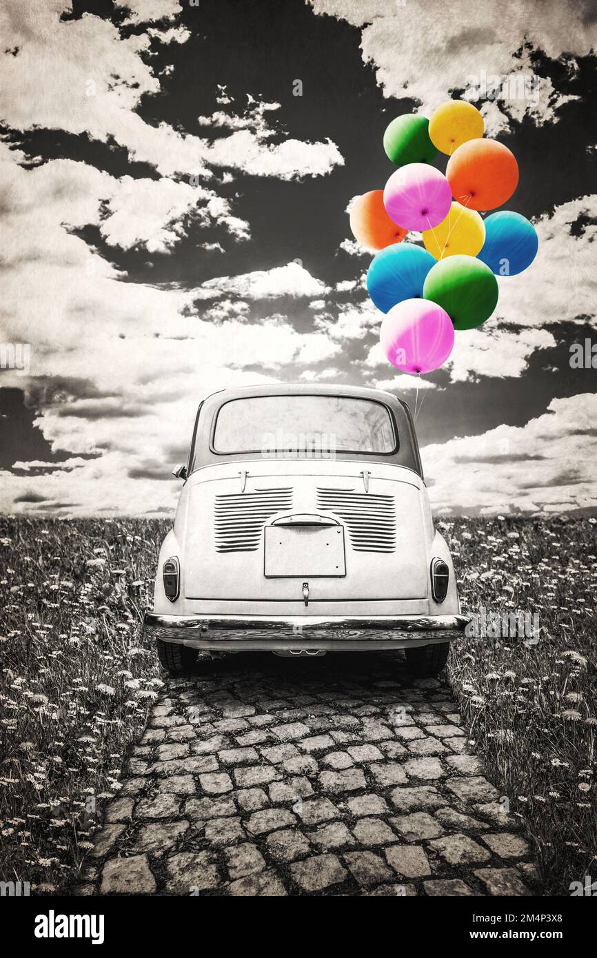 Vintage Balloons Photography