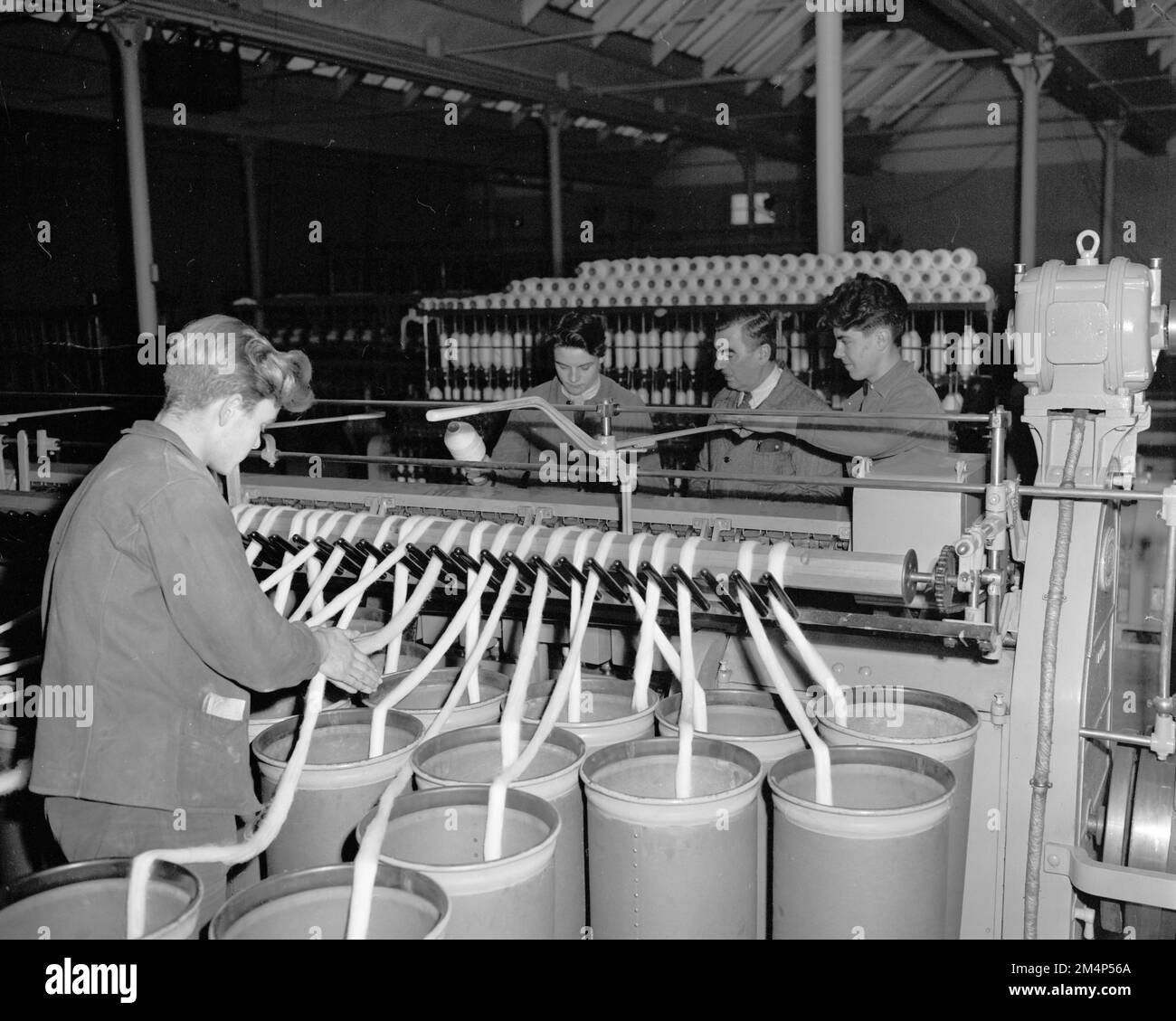 Spinning Mill Near Rouen Menibus Co.. Photographs of Marshall Plan