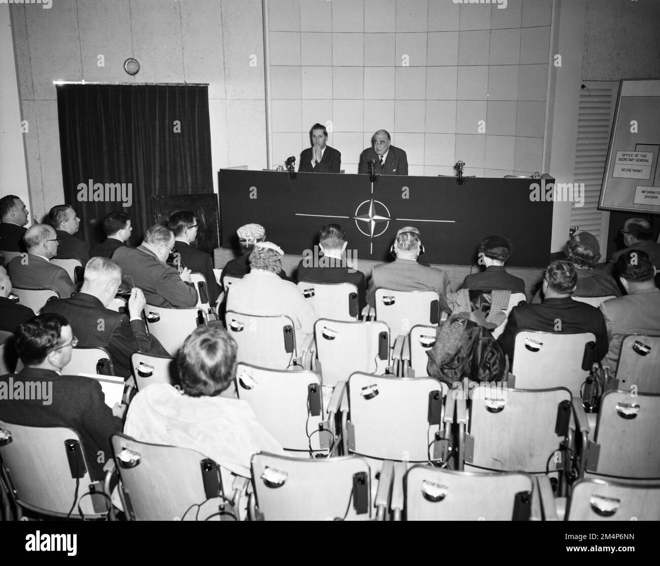 At NATO. Photographs of Marshall Plan Programs, Exhibits, and Personnel