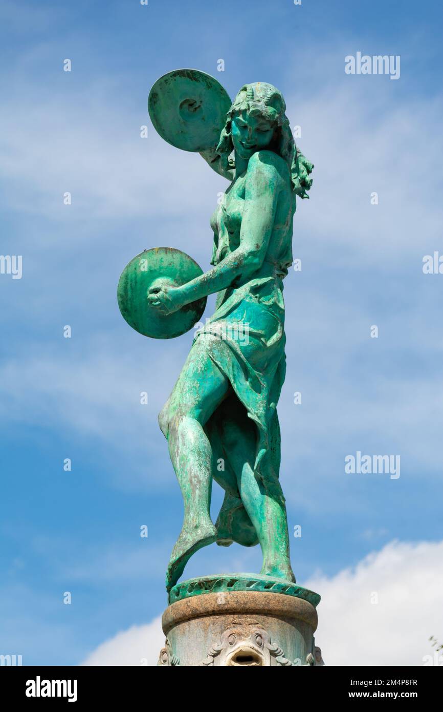 Decatur Statue Indiana Indianapolis, Indiana - United States - July 29th, 2022: Sculpture from ...