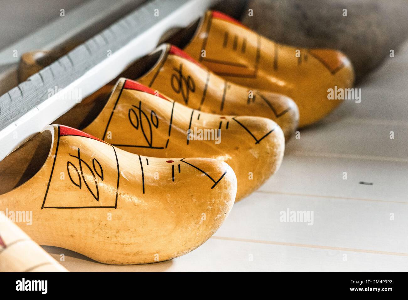 Iconic Wooden Dutch Shoes are also known as Klompen Stock Photo Alamy