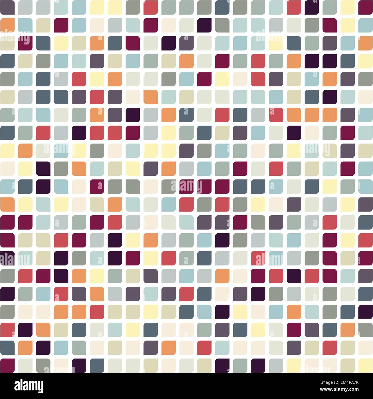 Color checkered squares background generative pattern illustration ...