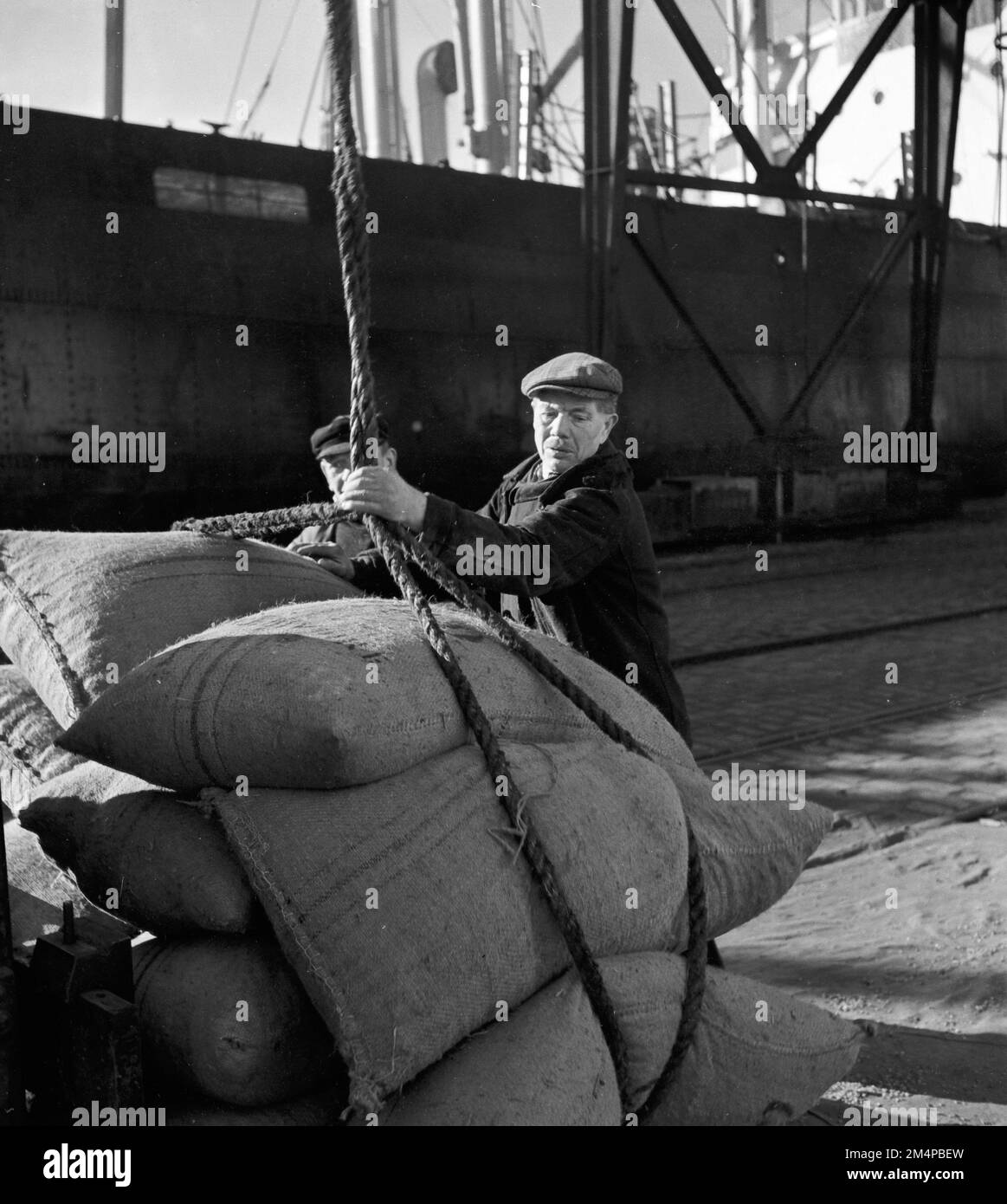 Le Havre Harbor Restored (Magazine Unit, Part of Story on French ...