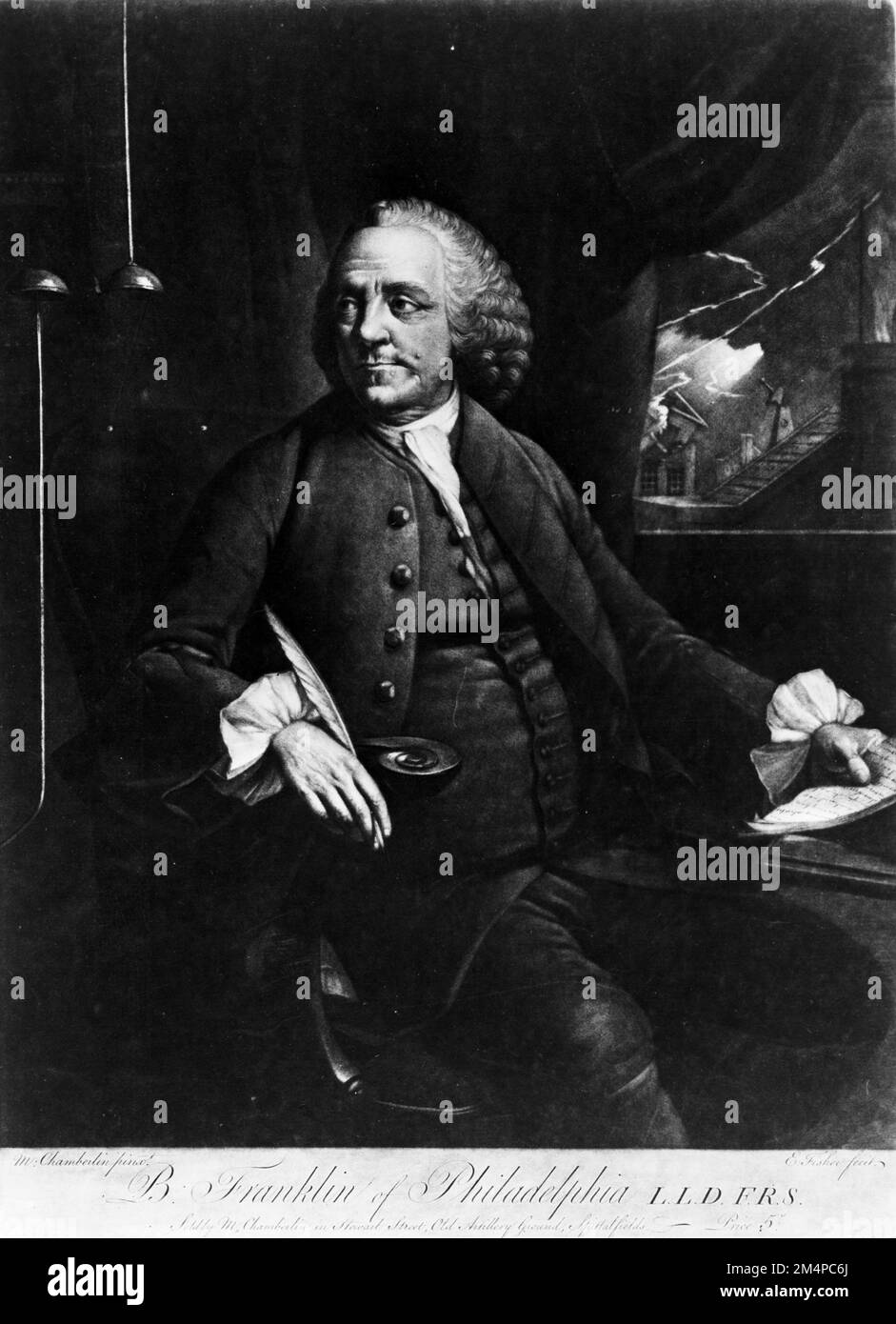 Benjamin Franklin and US Independence. Photographs of Marshall Plan ...