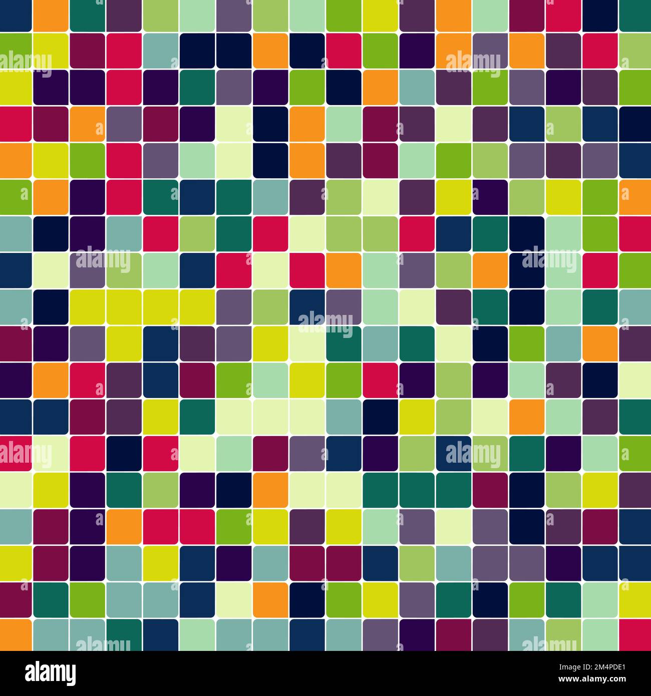 Color checkered squares background generative pattern illustration ...