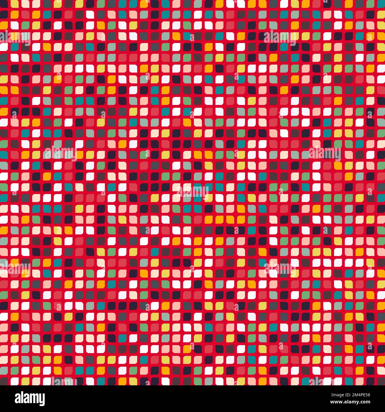 Color checkered squares background generative pattern illustration ...