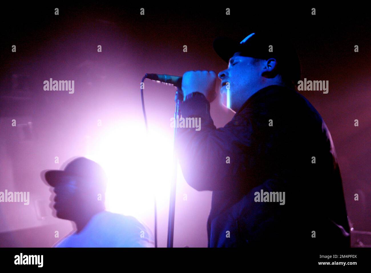Run the jewels killer mike and el p in concert stock photo alamy