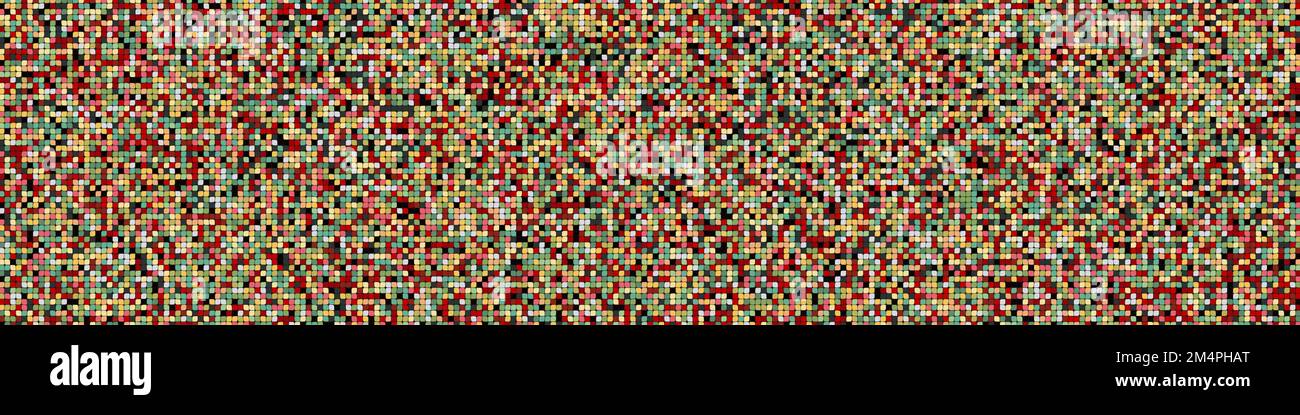 Color checkered squares background generative pattern illustration Stock Vector