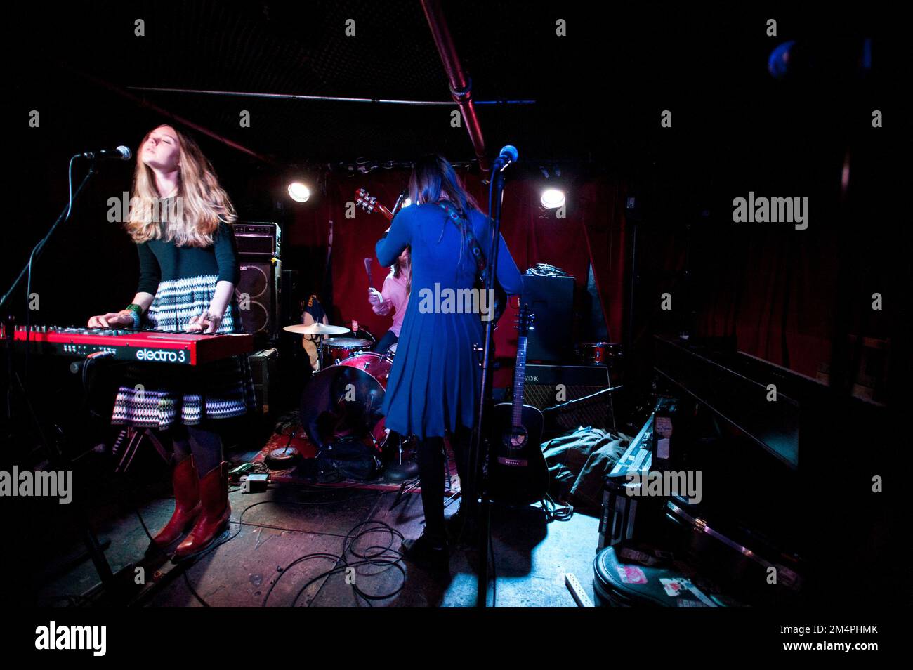 First Aid Kit Johanna and Klara Söderberg in session at Pianos Stock Photo Alamy