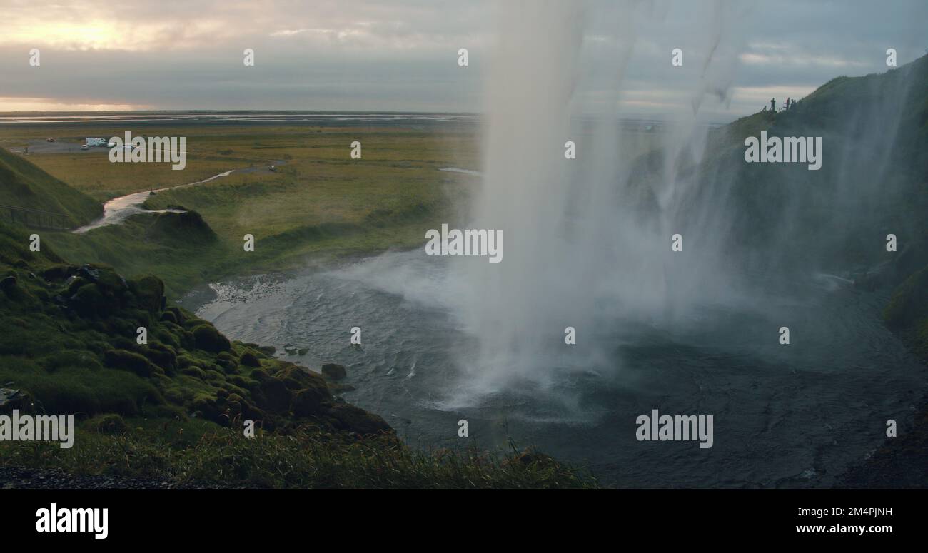 Seljalandsfoss waterfall in iceland 4k hi-res stock photography and ...