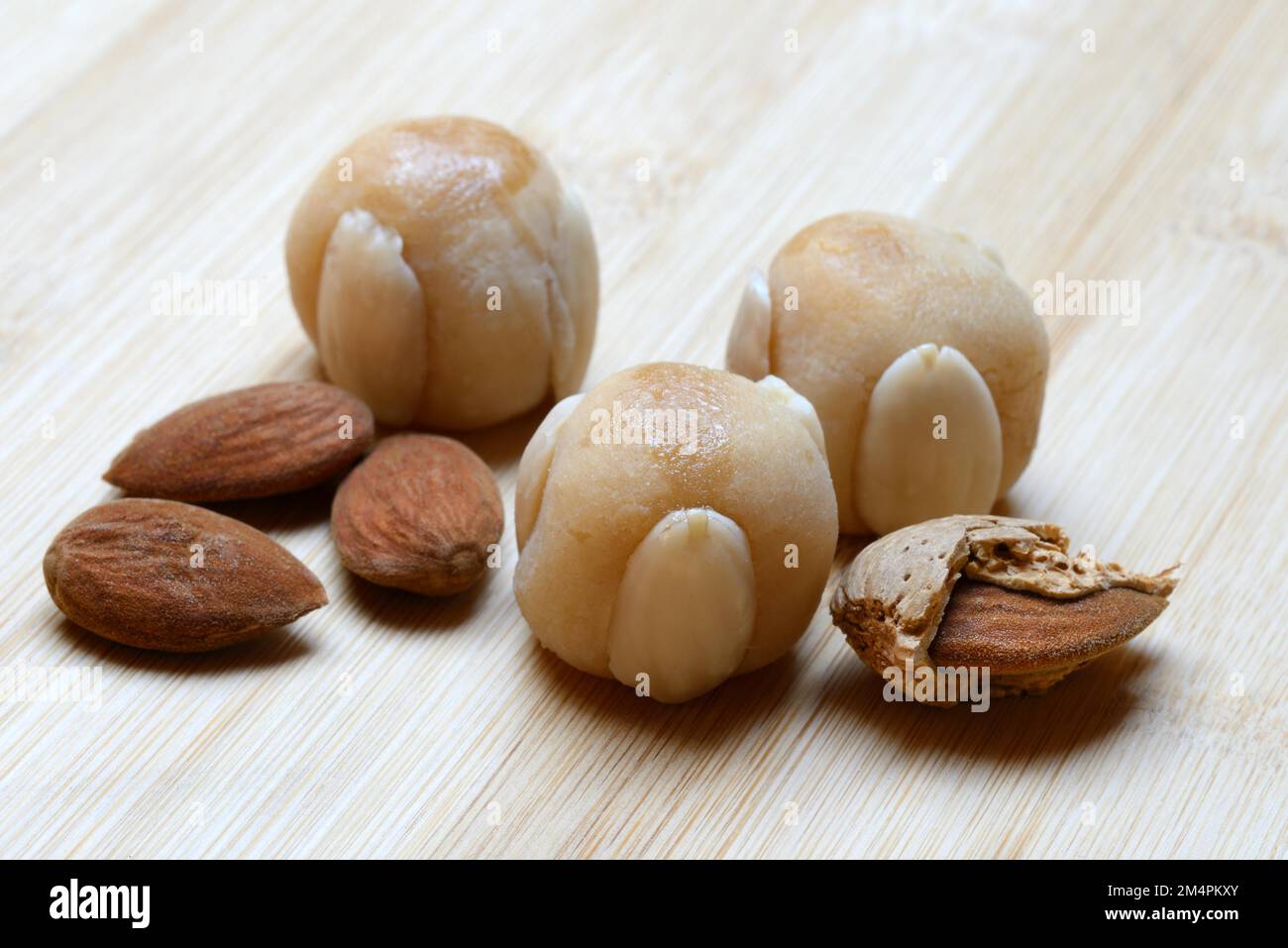 Bethmaennchen and almonds, speciality from Frankfurt am Main, Germany ...