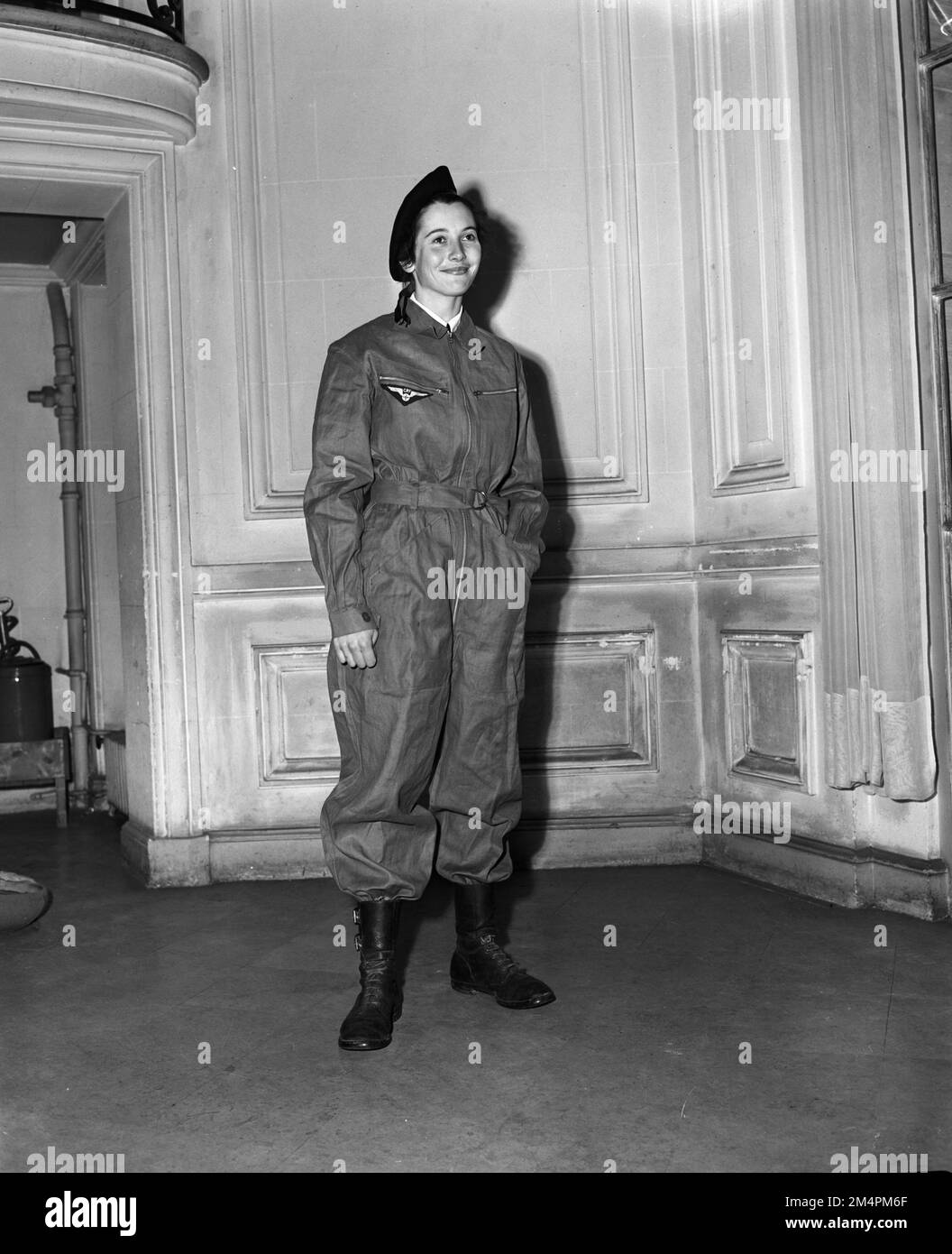 French Nurse Parachutists. Photographs of Marshall Plan Programs