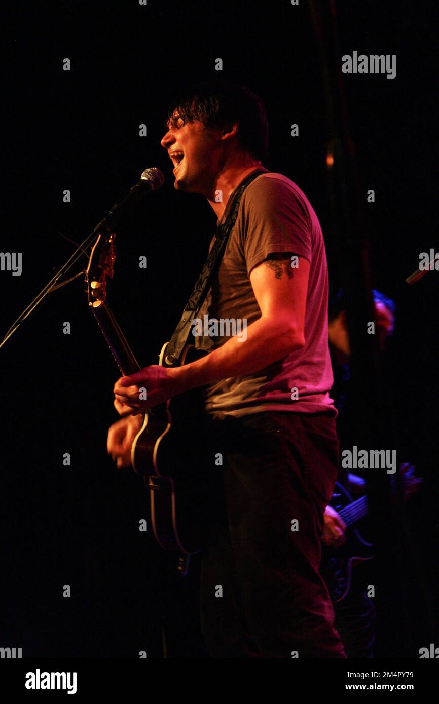 Trail of Dead perform at a private concert in New York City Stock Photo