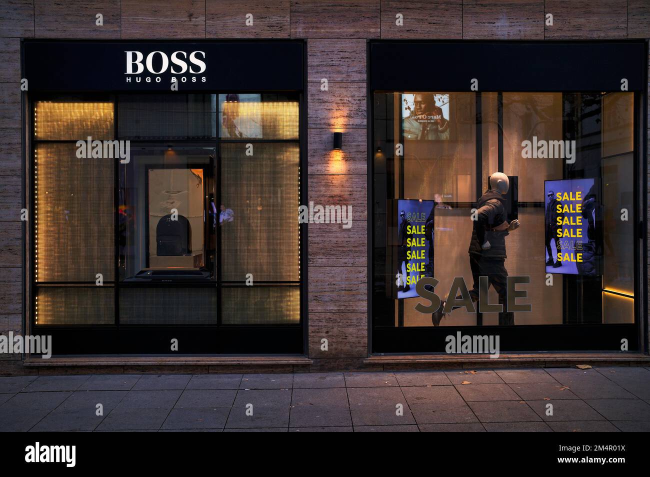 Hugo boss trademark hi-res stock photography and images - Alamy