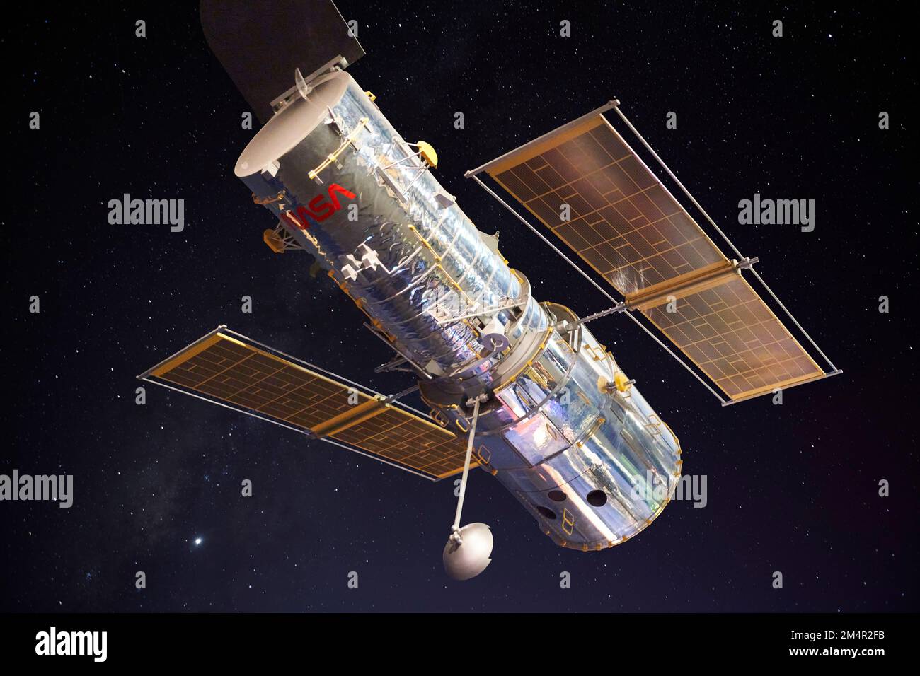 Hubble Space Telescope, Model. Stock Photo