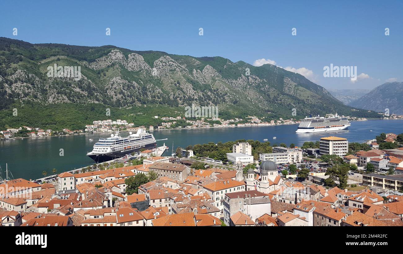 Kotor Bay is a series of inlets on the southern Dalmatian coast of the ...