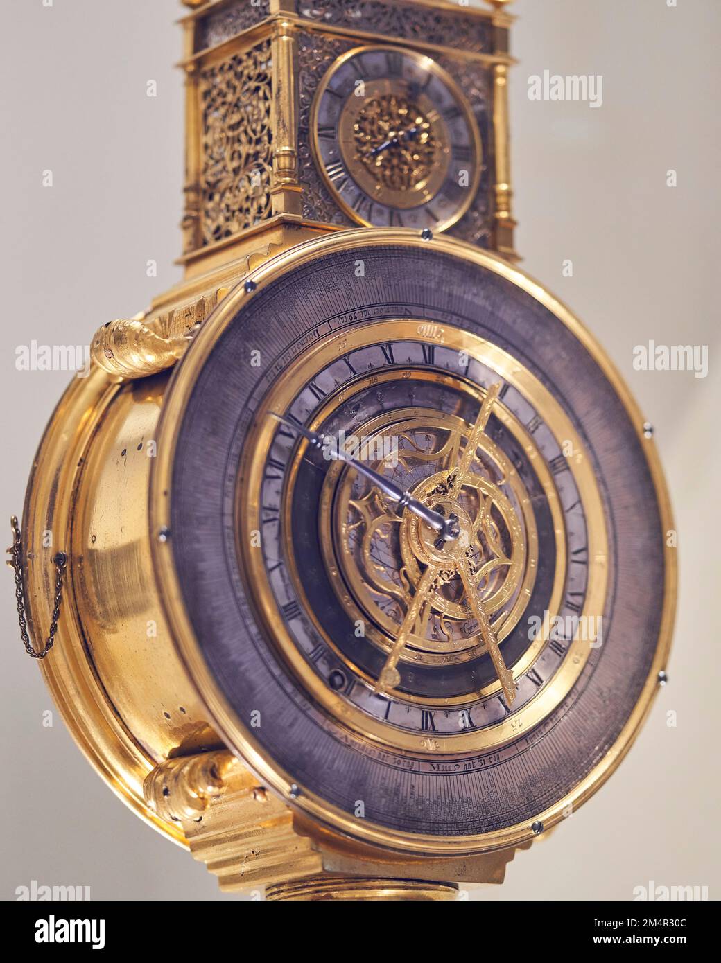 Astronomical Clock by Johann Schneider Stock Photo