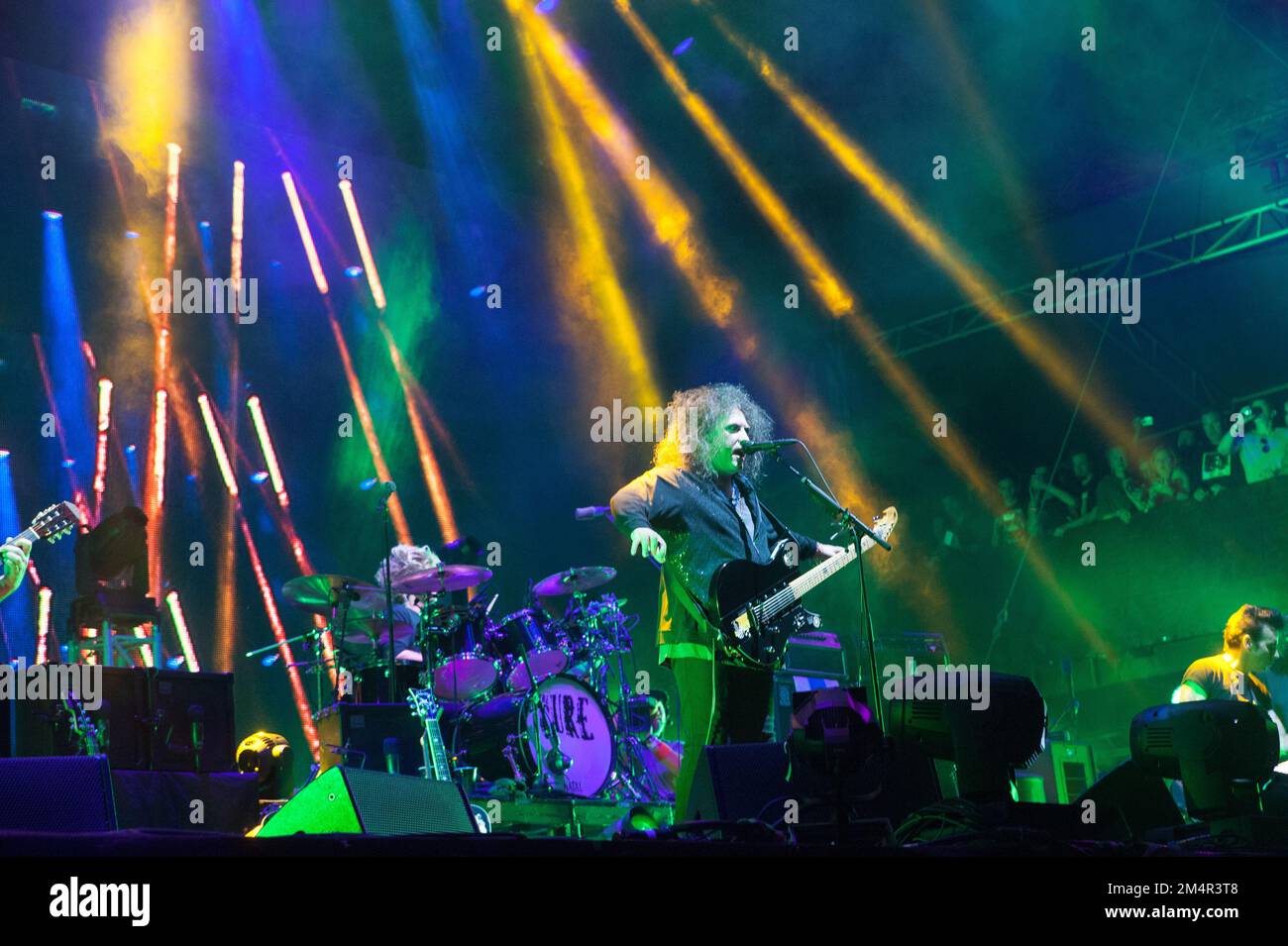 Austin City Limits The Cure in concert Stock Photo Alamy