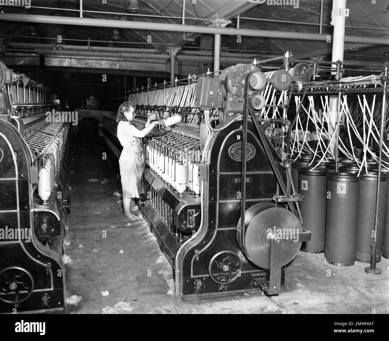 Spinning Mill Near Rouen Menibus Co.. Photographs of Marshall Plan