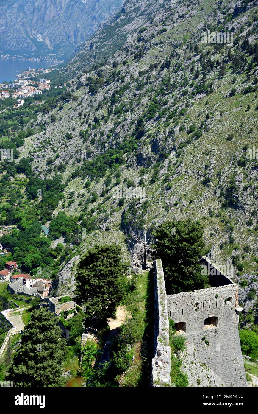 Kotor Bay is a series of inlets on the southern Dalmatian coast of the ...