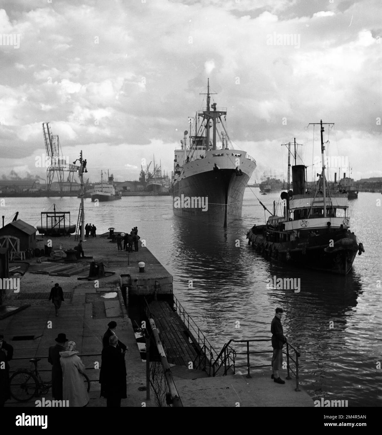 Le Havre Harbor Restored (Magazine Unit, Part of Story on French ...