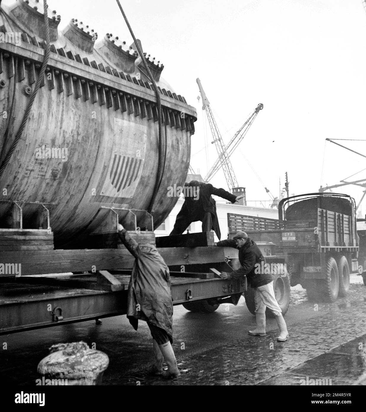 Le Havre Harbor Restored (Magazine Unit, Part of Story on French ...